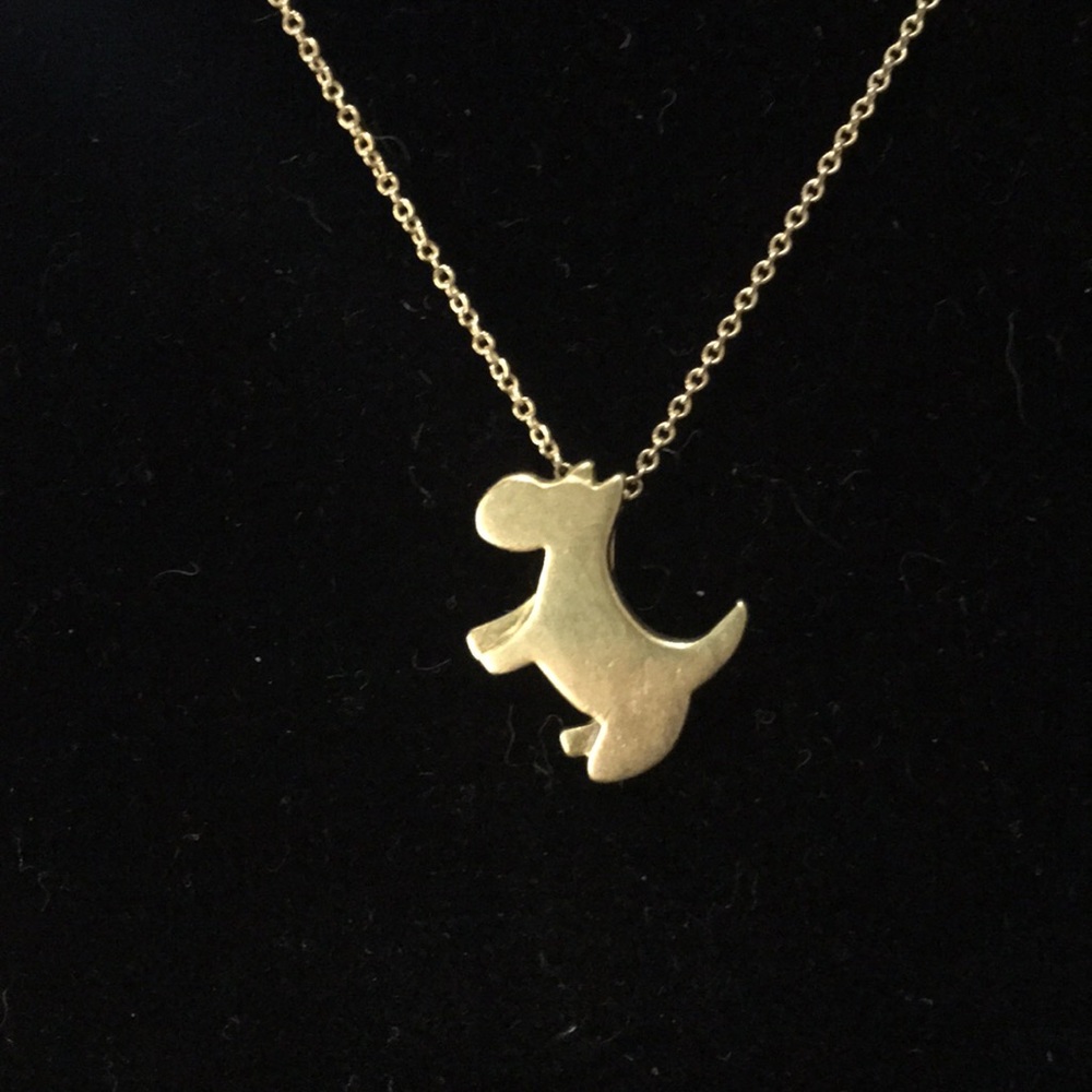 Roberto Coin 14k Gold Scottish Terrier Necklace
